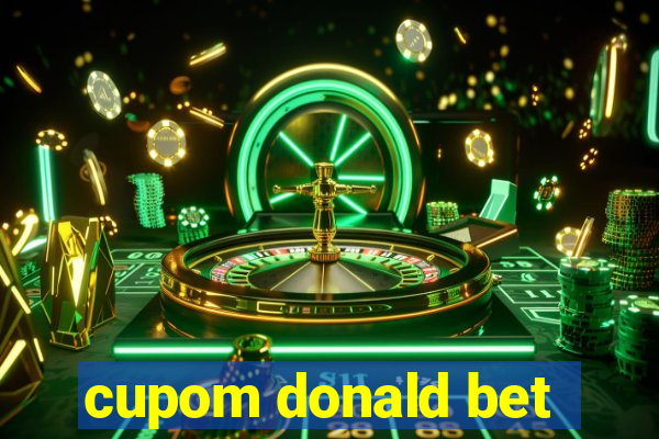 cupom donald bet